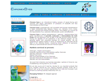 Tablet Screenshot of chromexdyes.com